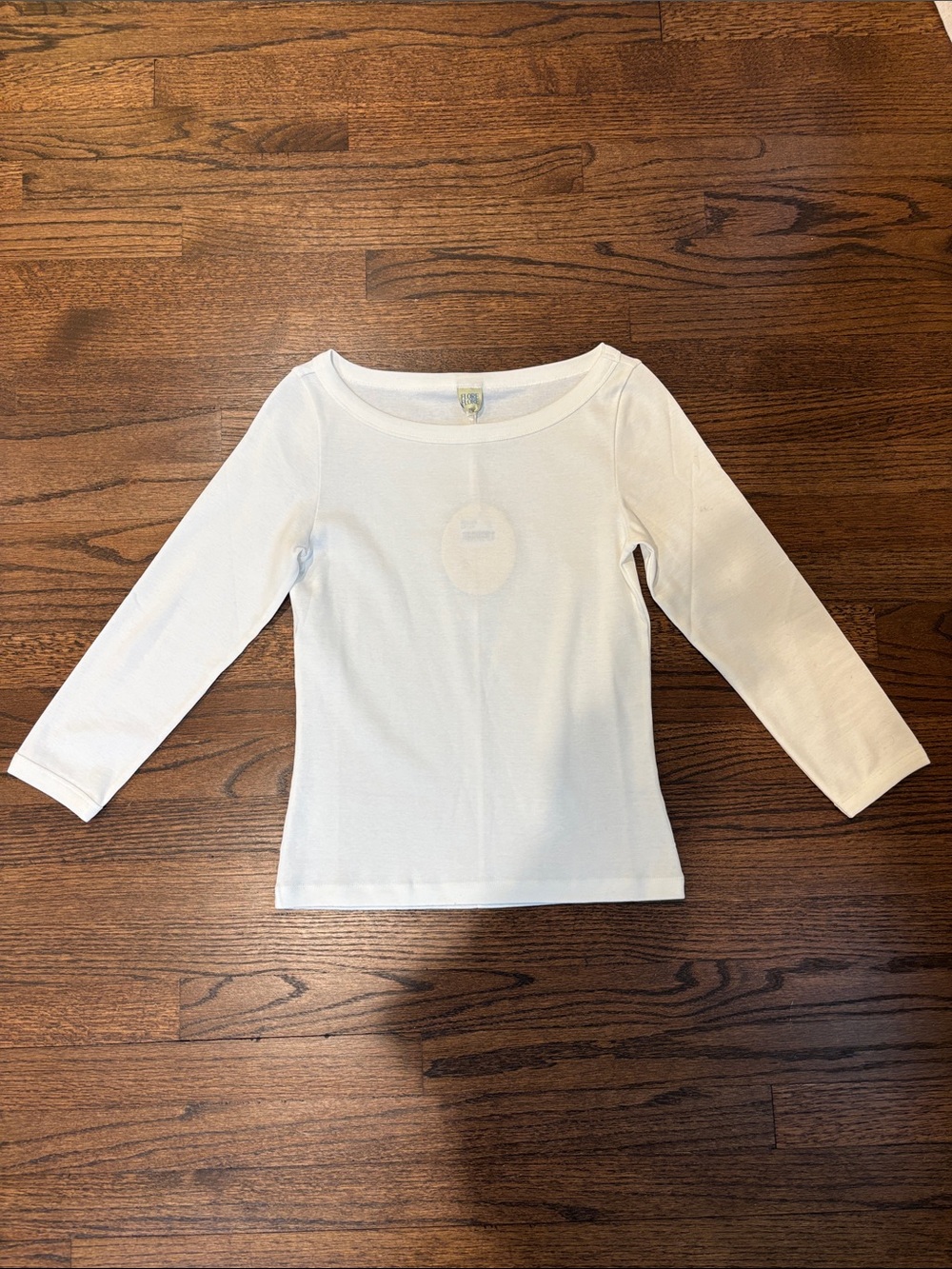 NWT Flore Flore Steffi Tee white size medium